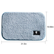 Tappeti da bagno ultra morbidi e spessi, tappetino da bagno antiscivolo e assorbente per doccia e bagno, tappetino da bagno, tappeto da bagno per