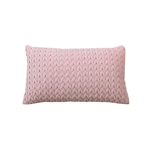 Funda de cojín rectangular decorativa sólida de 11.8*19.6 pulgadas, funda de almohada DIY 1