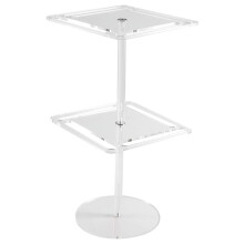 Acryl zonnebrilhouder, 360 graden draaibaar, brillendisplayrek, brillenorganizer, transparante dubbele laag.