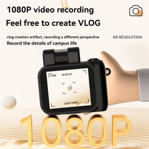 HD1080P Mini Camera Portable Pocket Camcorder with LCD Screen and Flash Video Recording Function 2