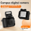 HD1080P Mini Camera Portable Pocket Camcorder with LCD Screen and Flash Video Recording Function 2