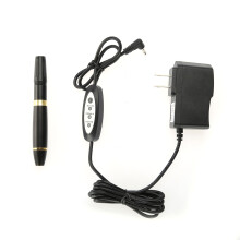 Microblading Pen Machine For Eyebrow Eyeliner Lips Permanent Makeup Device With Patent Hourglass Needle Cap Back Support Design Of Needle Outlet