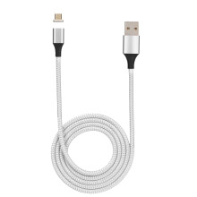 Universal Fast Charging Lightning Cable 3A 480Mbps Nylon Braided MFi Certified Compact iPhone Charger Durable Connection Durable Connector For iPhone