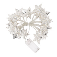 Waterproof LED String Lights Battery Operated Decor Lights Dimmable Warm White Stars Twinkle Star Fairy Light For Christmas Tree Indoor Outdoor With