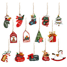 Glitter Christmas Gift Tags, Multi-Color Designs for Holiday Present Wrapping with Untied String