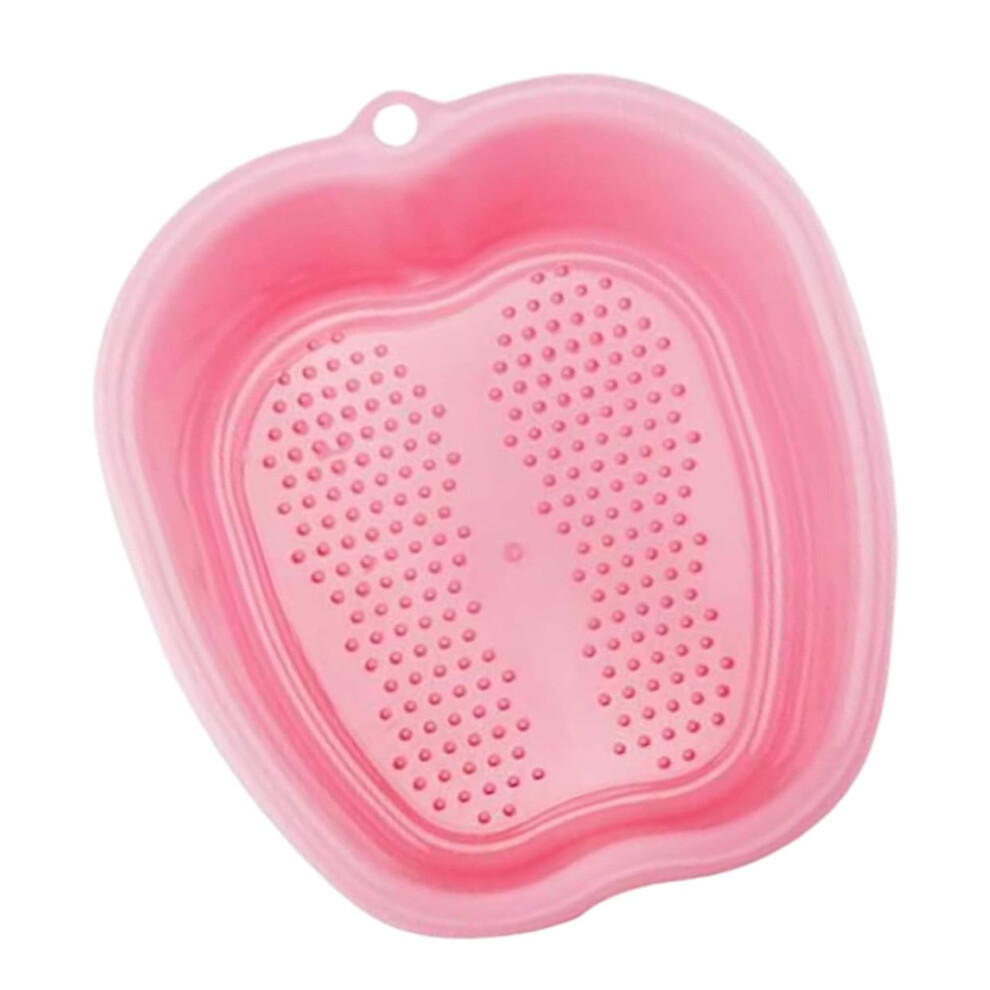 Foot Spa Basin with Heat Retention, Leak Resistant Plastic Foot Soak Tub for Home Pedicure