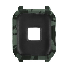 Beskyttende etui til smartwatch, camouflagemønster med figurer, stilfuldt TPU-urcover, nem at installere, let og praktisk beskyttelsesskal med