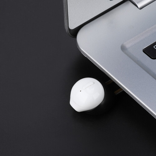 Enkelt trådløse usynlige hovedtelefoner Bluetooth mini ørepropper, flersproget oversættelsesunderstøttelse kompakt øreprop til iPhone Android PC 2