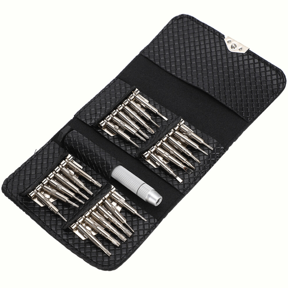 Professional Tool Screwdriver Set, Precision Craftsmanship For Electronics Repair, Features Compact Design, Comes In Pu Storage Bag, Versatile Usage, 9012494491647