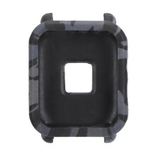 Silikone urbeskytter med camouflageprint TPU-etui Letvægts Praktisk Fremragende Tekstur Ridsefast Urcover Behagelig Brug til Apple Watch