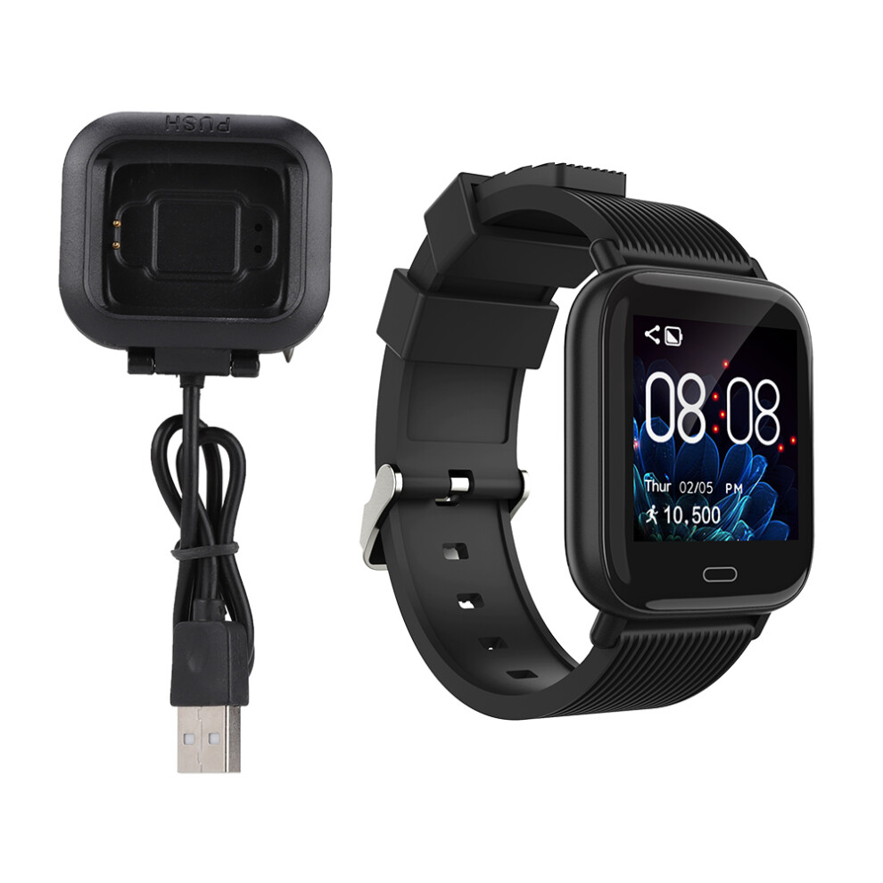 Smart Fitness Tracker Watch With Heart Rate Sleep Monitor, Ip68 Waterproof And Call Notification, Long Battery Life Compatible With Ios Android Device 9012494492934