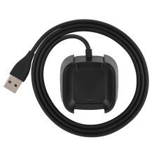 Nabíjecí USB dok pro Fitbit Versa, nabíjecí kabel s originální rychlostí nabíjení a ochranou proti přetížení, magnetická základna
