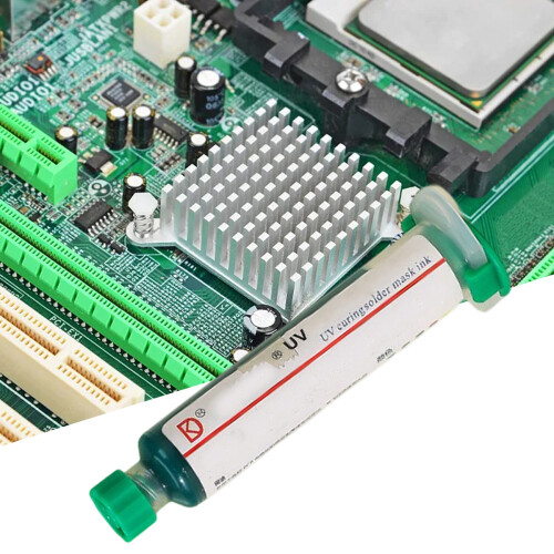 Electronics Protection: Insulating Pcb Components With Gradual Solidification For Mobile Phone Repair, Pcb Uv Curing Solder Mask Ink For Computer Pcb 2
