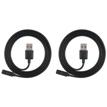 Nabíjecí kabel USB s magnetickým konektorem kompatibilní s chytrými hodinkami, jednoduché nabíjení s regulátorem napětí a ochranou PTC,