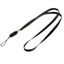 Cordón de nailon verde para uso diario, fácil de colocar y quitar, correa para el cuello multiusos para portatarjetas de identificación, teléfono