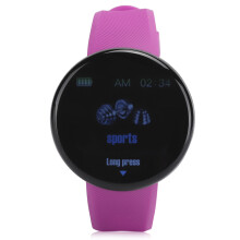 Smartwatch fitness com monitoramento de pressão arterial e alertas de mensagens, pulseira resistente à água IP65 com contador de passos, análise