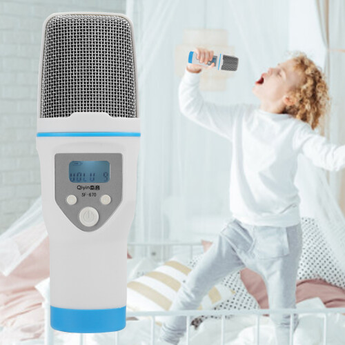 Voice Chat Compatible Microphone For Streaming, Podcast Studio Microphone With Adjustable Angle Digital Audio Recording Capabilities USB And 3.5Mm Con 2