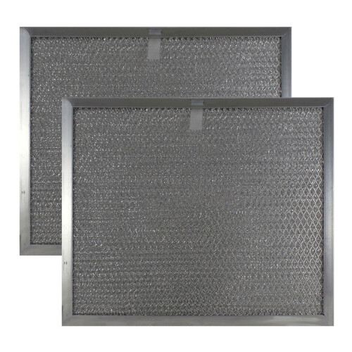 2-PK Compatible Broan Nutone 1172282 Range Hood Mesh Grease Filter Replacements