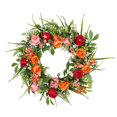 Mini Peon Vårblomstring Simulering Blomstring Gårdsdør Hengende Dekorasjon 1