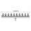 Διαχωριστής αντλίας αέρα ενυδρείου 2/4/6/8/10 οδών, βαλβίδες αντλίας διανομέα ροής 2