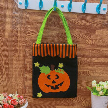 3 kpl Happy Halloween -herkkupusseja, 8,7 * 10,23 tuumaa kahvoilla, yhteensopiva lasten karkki- tai herkkupussien kanssa,