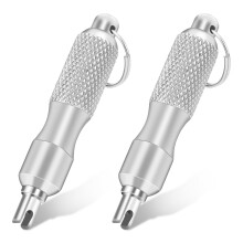 LinkStyle 2pcs Valve Stem extraction tool, Schrader automobile motorcycle truck bike