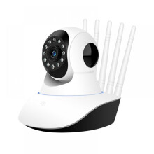 Indoor Security Camera, WiFi Camera with 2-Way Audio, Pet Camera with Phone APP, Clear Night Vision, Human and Motion Detection for Baby/Mom/Nanny