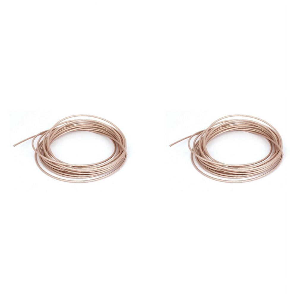 2X Rg316 Coax Coaxial Cable Lead Low Loss Rf Adapter Wire 5M Length 9085618772236