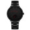 3 τεμάχια Ανδρικό Casual Simple Business Three-eye Digital Pointer Watch με Ατσάλινο Μπρασελέ και Σταυρό, 6
