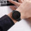 3 τεμάχια Ανδρικό Casual Simple Business Three-eye Digital Pointer Watch με Ατσάλινο Μπρασελέ και Σταυρό, 3