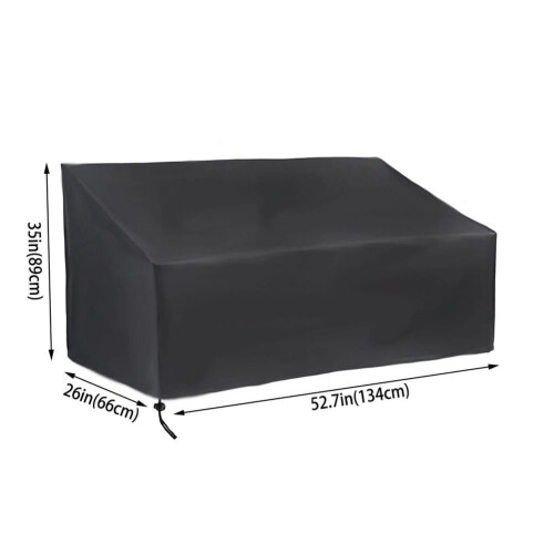 Capa impermeável resistente para sofá de jardim externo de 2, 3 e 4 lugares.