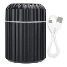 Draagbare mini-luchtbevochtiger met twee sproeistanden, stille ultrasone werking, USB-voeding, geschikt voor kleine ruimtes, grote watertank met een