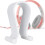 Support universel pour casque audio, support en bois de type Omega, robuste, pour bureau, antidérapant, utilisable dans de multiples situations, 4