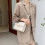 Δερμάτινη τσάντα Crossbody για γυναίκες, καπιτονέ τσάντα ώμου με λουράκι αλυσίδας, 6