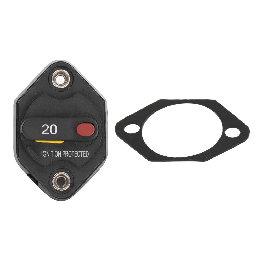 Circuit Breaker With Waterproof Housing For Safe Instant Shutdown, Manual Reset Button Ensures Reliable Overload Protection For Car, Rv, Auto, Truck, 9169997965103