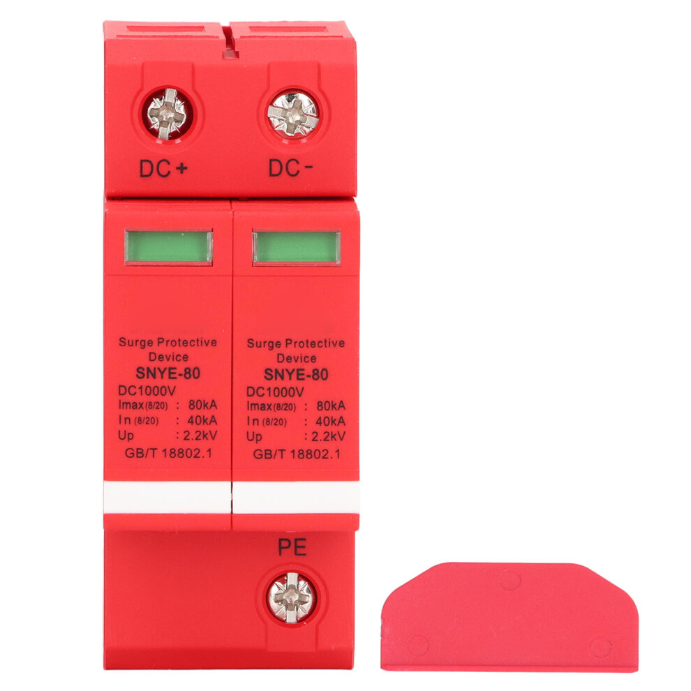 Low Voltage Arrester Device Flame Retardant Material Surge Protection System For Home Electrical Safety With Stable Performance And 2P Rail 9169997965288