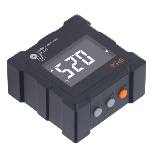Medidor de ângulo digital profissional com visor LCD para marcenaria, construção e máquinas. 2