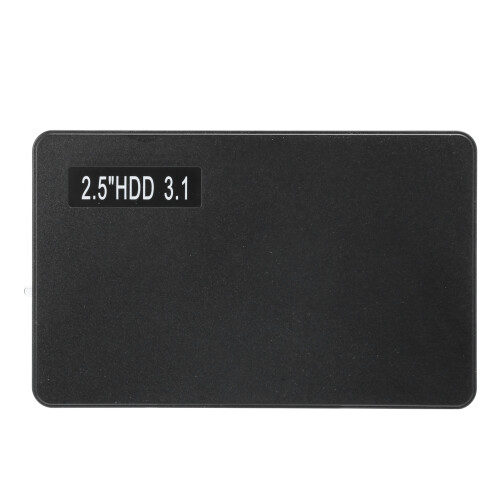 Gabinete USB Tipo C, 2,5 polegadas, instalação sem ferramentas, para disco rígido externo, com indicador LED e transmissão de dados de alta 1