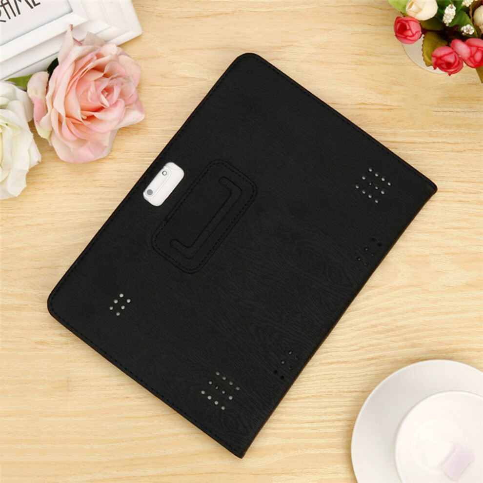 Pu Leather Folio Cover For Android Tablet, Slim Design Lightweight Case With Multiple Viewing Adjustable Angles And Accurate Hole Cutting 9147006751770