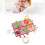 Soft Toy For Baby, Huggable Design With Interactive Tags Machine Washable Starfish Shaped Teether Soft Comforter Security Blanket For Infants 4