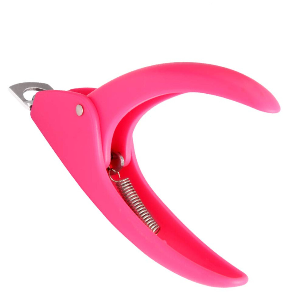 Professional Acrylic Nail Clipper with Ergonomic Grip for Precise Fake Nail Tip Cutting