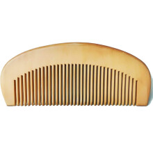 Wide Tooth Peach Comb Set Anti Static Hair Detangling for Men and Women Travel Styling 2pcs