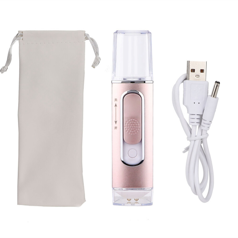 USB Rechargeable Nano Facial Steamer, Automatic Mist Sprayer Cool Mist Facial Sprayer For Moisturizing Hydrating Face Skincare