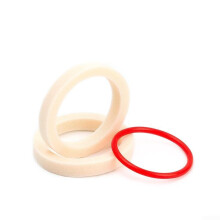 Bicycle Fork Oil Seal Rings 34mm 35mm 36mm MTB Suspension Kit with Red Absorbent Sponge 2 Pack