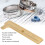 Pocket Brass Caliper 0-60mm, High Accuracy, Mini Hand Tool 5