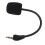 Compatível com o microfone de substituição HyperX Cloud III, microfone destacável com conector banhado a ouro de 3,5 mm, haste flexível para 2