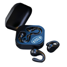 Bezdrôtové Bluetooth slúchadlá do uší s dotykovým ovládaním, HiFi zvuk, neviditeľné mini slúchadlá, ľahké, otvorené, s redukciou
