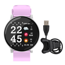 Smartklokke med lang batterilevetid og AMOLED-skjerm, Bluetooth-anrop, smartklokke med 120+ sportsmoduser og AI-stemmeassistent, vanntett IP67