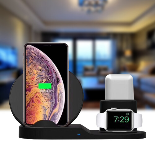 Σταθμός φόρτισης για προϊόντα Apple, γρήγορη ασύρματη βάση φόρτισης με 2
