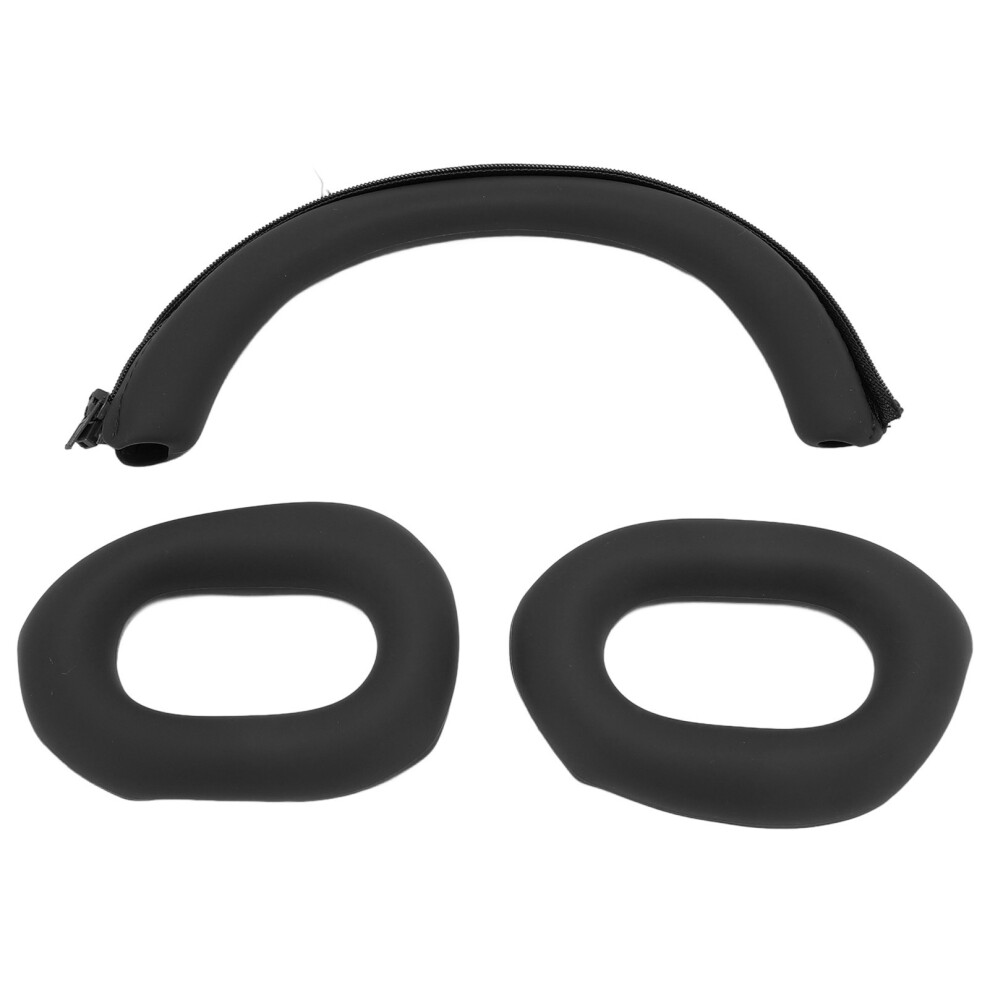 Headphone Protector Set For Sony Wh-1000Xm5, Washable Dustproof Silicone Earpad And Headband Covers, Sound Isolating Design Ergonomic Design Ear Cushi 9176269436001